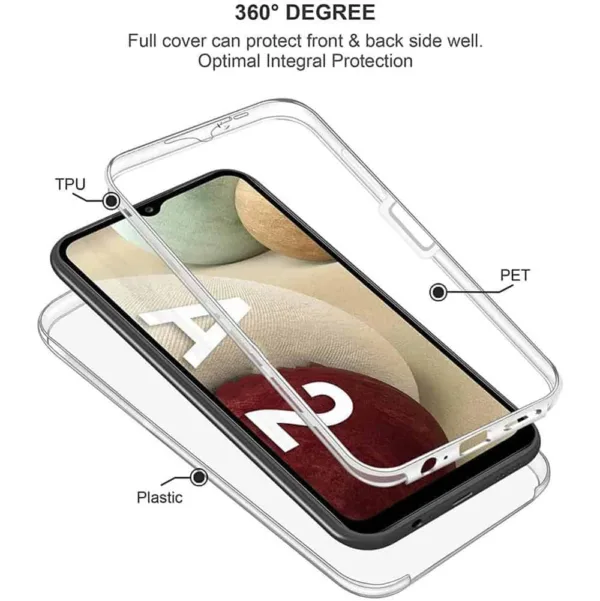 Capa 360 Samsung Galaxy A22 5G - Full Cover Transparente