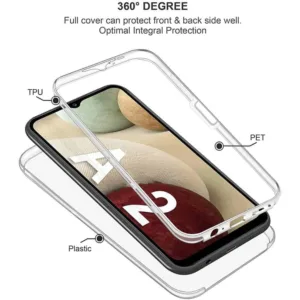 Capa 360 Samsung Galaxy A22 4G - Full Cover Transparente