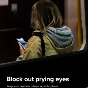 Película de Vidro Temperado iPhone 17 Pro Max - Super Privacidade