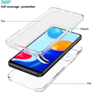 Capa 360 Xiaomi Redmi Note 11 Pro+ Full Cover Transparente