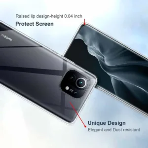 Capa Xiaomi Mi 11 Lite 4G&5G Silicone Ultrafino - Transparente