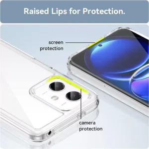 Capa Xiaomi Redmi Note 12 5G Anti Choque - Transparente
