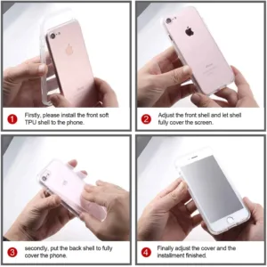 Capa 360 Xiaomi Redmi 9 - Full Cover Transparente - Image 5