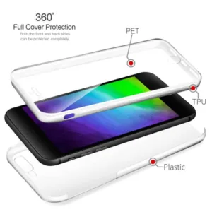 Capa 360 iPhone SE 2020 | 2022 - Full Cover Transparente - Image 4