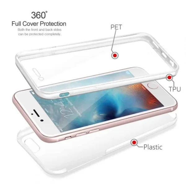 Capa 360 iPhone 6 - Full Cover Transparente