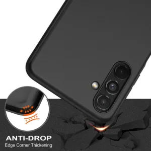 Capa Samsung Galaxy A03 Silicone Premium Preto