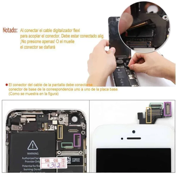 Ecrã Display LCD Para iPhone 6S Preto