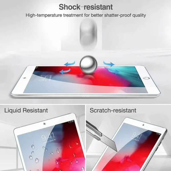 Película de Vidro Temperado iPad 6 (2018) | iPad 5 (2017) 9,7″ - Super Transparente