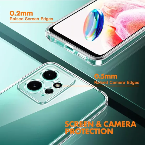 Capa 360 Xiaomi Redmi Note 12 4G Full Cover Transparente
