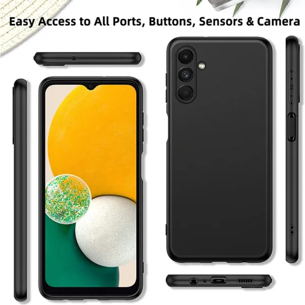 Capa Samsung Galaxy A13 5G Silicone Premium Preto