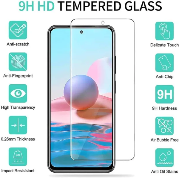 Película de Vidro Temperado Xiaomi Redmi Note 11S 5G - Super Transparente