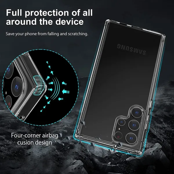 Capa Samsung Galaxy S25 Ulta 5G Anti Choque - Transparente