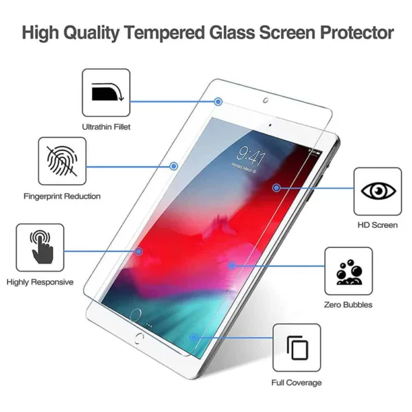 Película de Vidro Temperado iPad Pro (2017) 10,5″ - Super Transparente