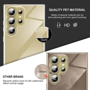 Capa 360 Samsung Galaxy S25 Ultra 5G - Full Cover Transparente