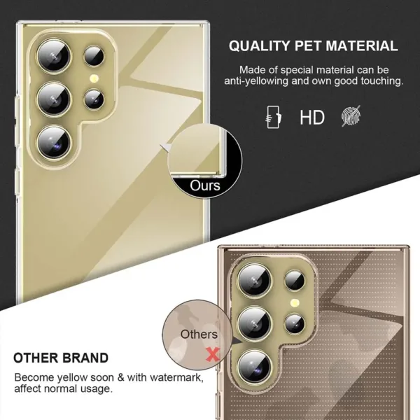 Capa 360 Samsung Galaxy S25 Ultra 5G - Full Cover Transparente