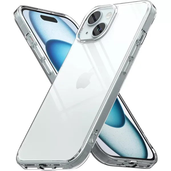 Capa iPhone 15 Plus Silicone Premium - Cristal Transparente