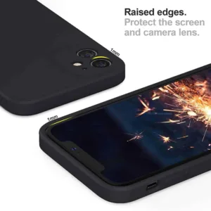 Capa Xiaomi Redmi Note 9 Pro Silicone Líquido Premium - Preto