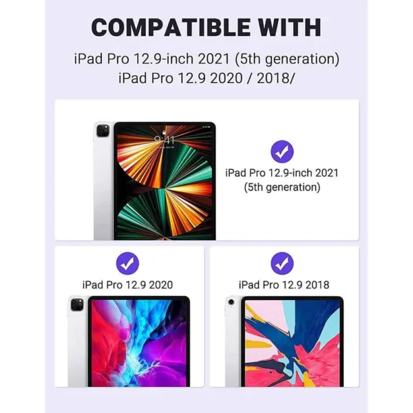 Película de Vidro Temperado iPad Pro (2022 | 2021 | 2020 | 2018) 12,9″ - Super Transparente