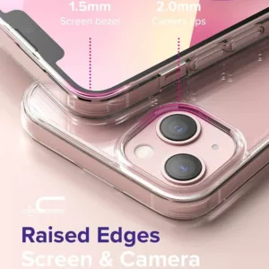 Capa iPhone 13 Mini Silicone Premium - Cristal Transparente