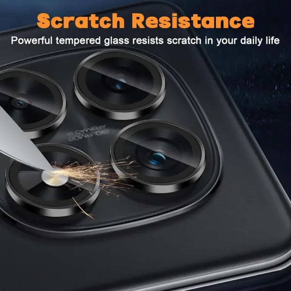 Película de Vidro Temperado Câmera Traseira Xiaomi Redmi Note 14 Pro 5G - HD