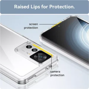 Capa Xiaomi Mi 12T | 12T Pro Anti Choque - Transparente
