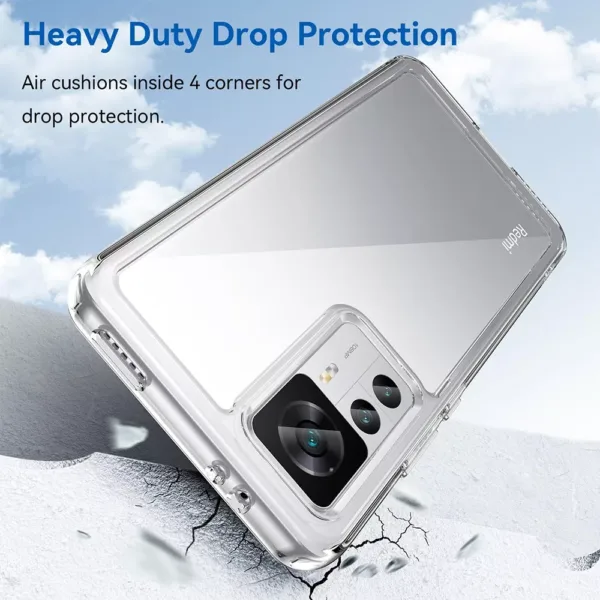 Capa Xiaomi Mi 12T | 12T Pro Anti Choque - Transparente