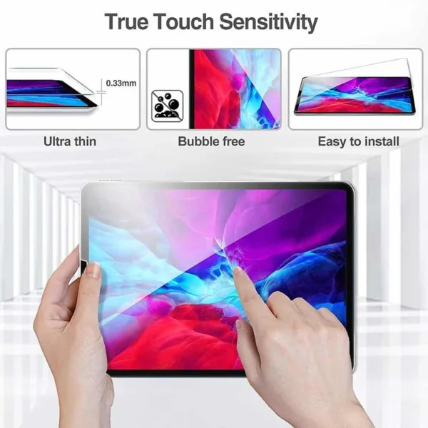 Película de Vidro Temperado iPad Pro (2022 | 2021 | 2020 | 2018) 12,9″ - Super Transparente