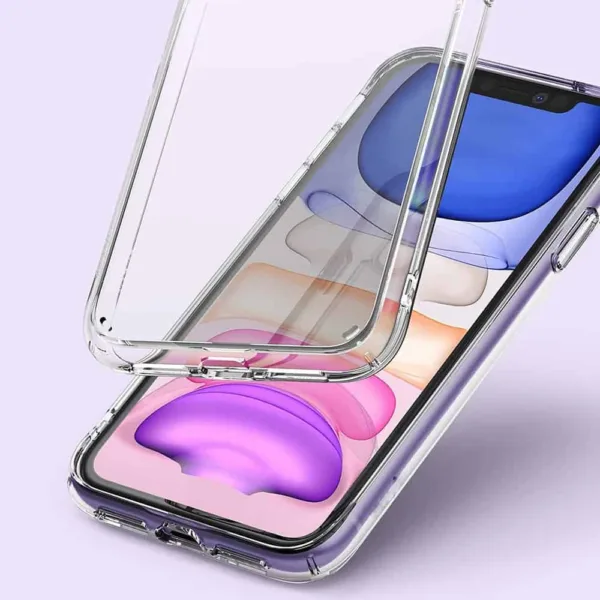 Capa iPhone 11 Silicone Premium - Cristal Transparente