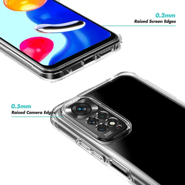 Capa 360 Xiaomi Redmi Note 11 | Note 11S 4G - Full Cover Transparente