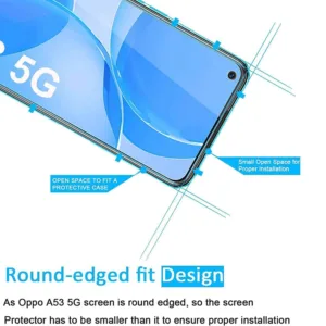 Película de Vidro Temperado Oppo A74 5G - Super Transparente