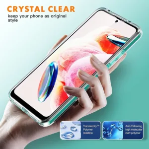 Capa 360 Xiaomi Redmi Note 13 Pro 4G Full Cover Transparente