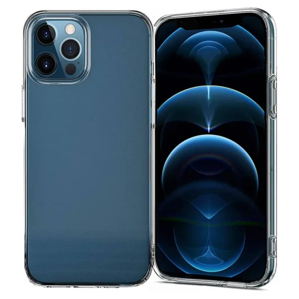 Capa iPhone 12 Pro Max Silicone Premium - Cristal Transparente