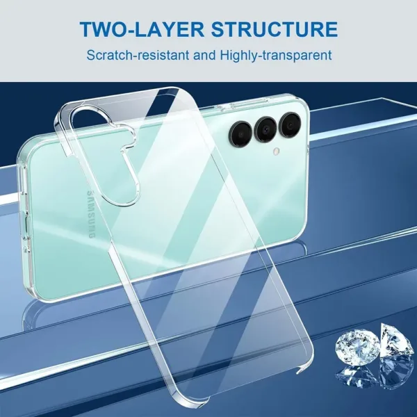 Capa 360 Samsung Galaxy A56 - Full Cover Transparente
