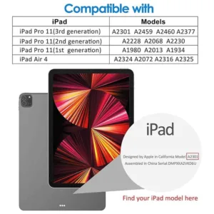 Película de Vidro Temperado iPad Pro (2022 | 2021 | 2020 | 2019) 11″ - Super Transparente