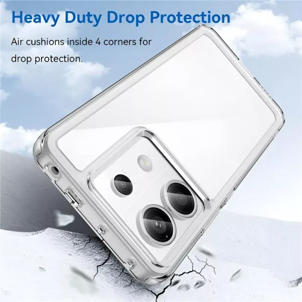 Capa Xiaomi Redmi Note 13 4G Silicone Premium - Cristal Transparente