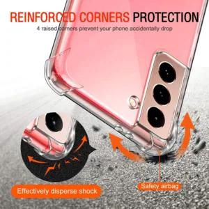 Capa Samsung Galaxy S23 FE Anti Choque - Transparente