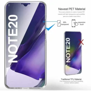 Capa 360 Samsung Galaxy Note 20 - Full Cover Transparente - Image 3