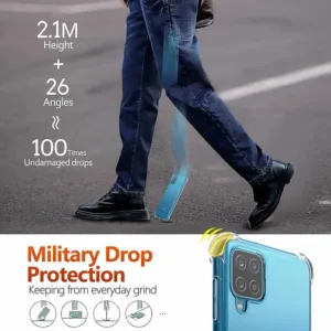 Capa Samsung Galaxy A12 | M12 Anti Choque - Transparente
