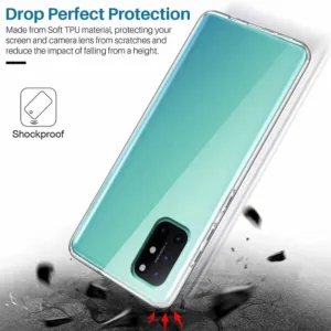 Capa Huawei P Smart 2021 Silicone Premium - Cristal Transparente - Image 2