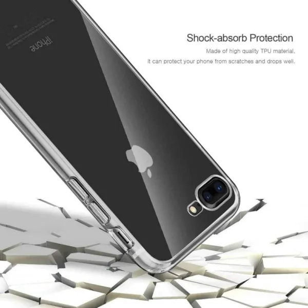 Capa 360 iPhone 7 Plus - Full Cover Transparente