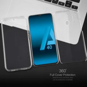Capa 360 Samsung Galaxy A40 - Full Cover Transparente - Image 4