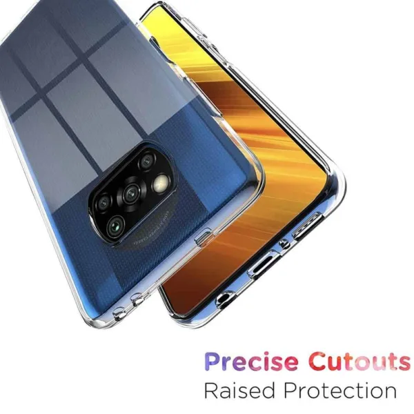 Capa Xiaomi Poco X3 | Poco X3 Pro Silicone Premium - Transparente