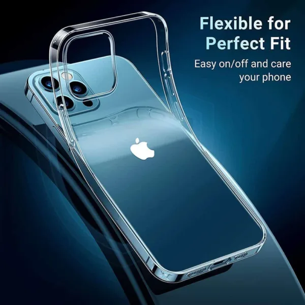 Capa iPhone 13 Silicone Ultrafino - Transparente