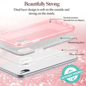 Capa iPhone XR Purpurina Brilhante - Image 5