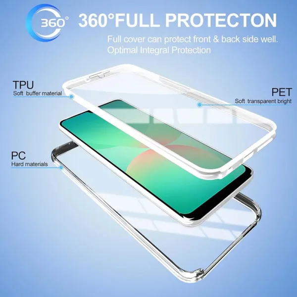 Capa 360 Samsung Galaxy S25 Edge - Full Cover Transparente