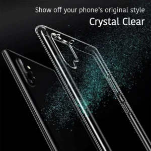 Capa Samsung Galaxy Note 10 Plus Silicone Premium Transparente - Image 3