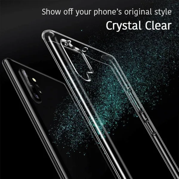 Capa Samsung Galaxy Note 20 Silicone Premium - Cristal Transparente