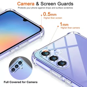 Capa Samsung Galaxy A04S Anti Choque - Transparente