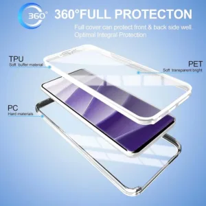 Capa 360 Xiaomi Redmi Note 14 Pro Plus 5G Full Cover Transparente