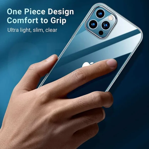 Capa iPhone 13 Silicone Ultrafino - Transparente